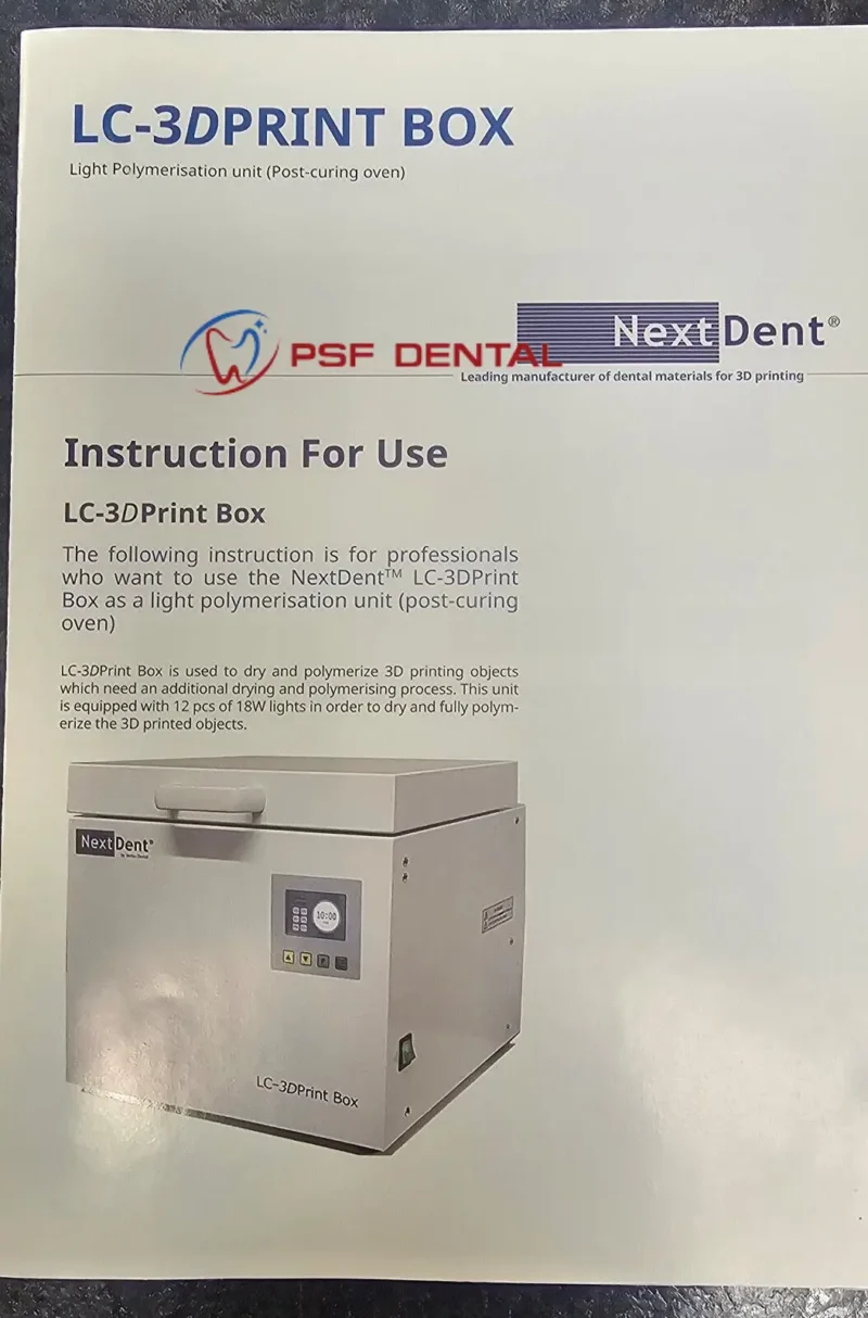 NextDent 5100 3D Printer with LCD-3 Light Box - Image 9
